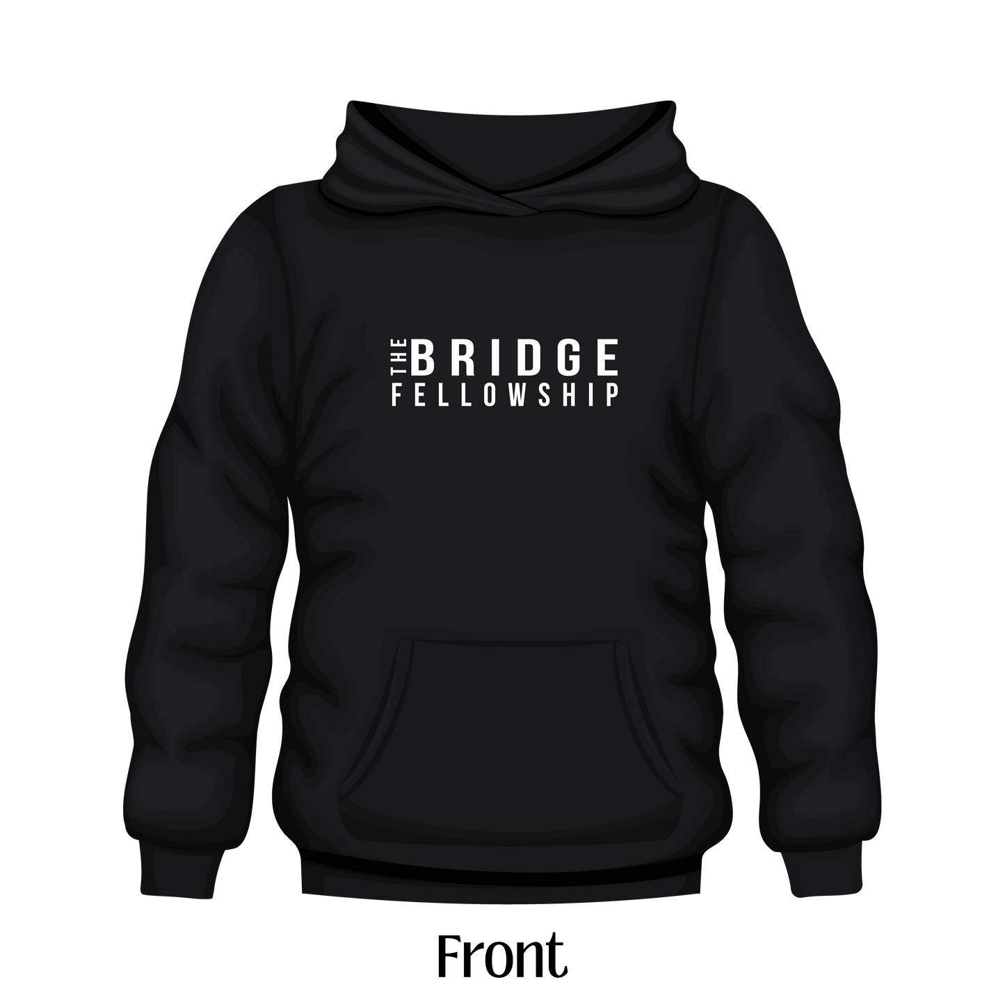 JbJn Hoodie Long Logo Front w/ Full Back (HY3)
