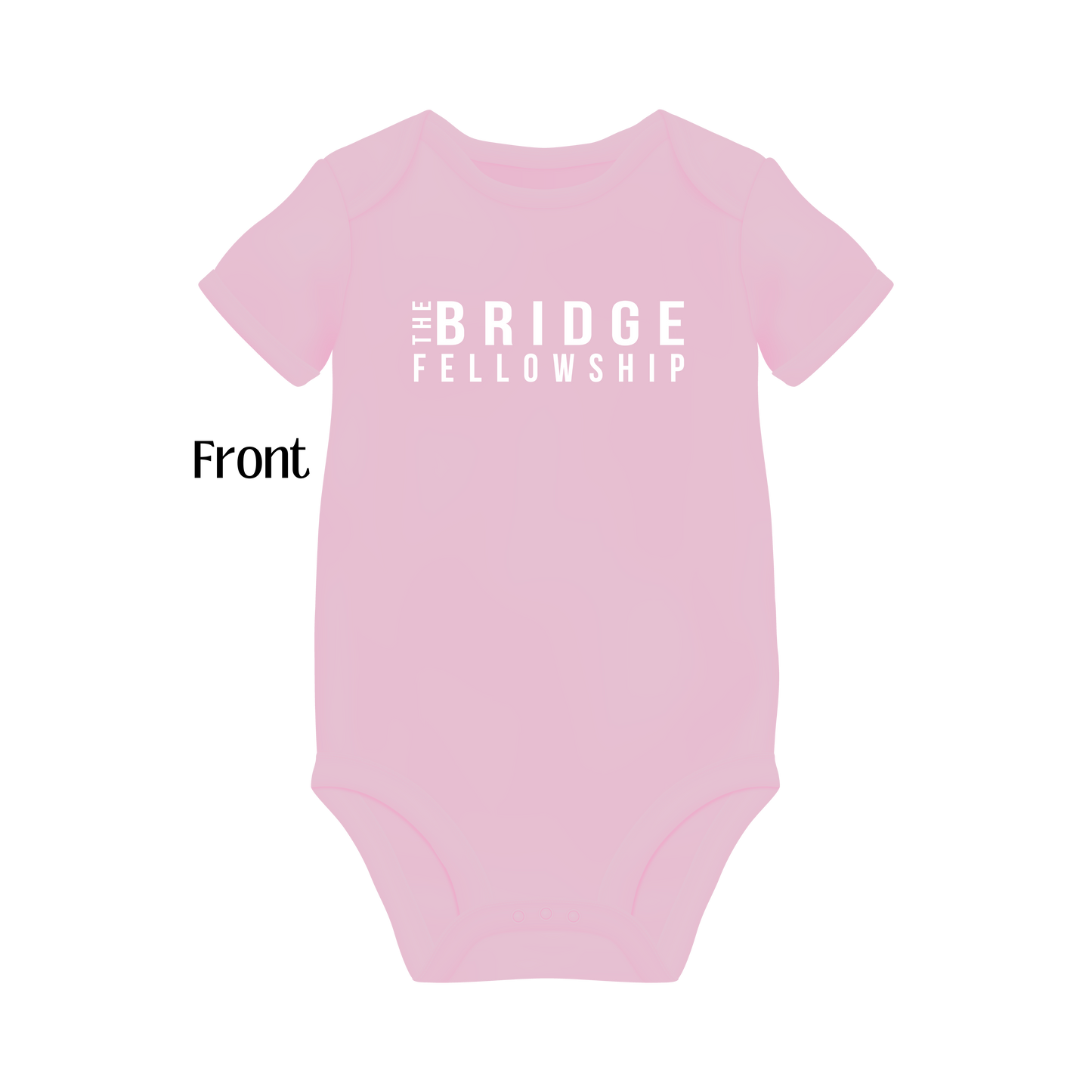 The Bridge Fellowship Long Logo Onesie