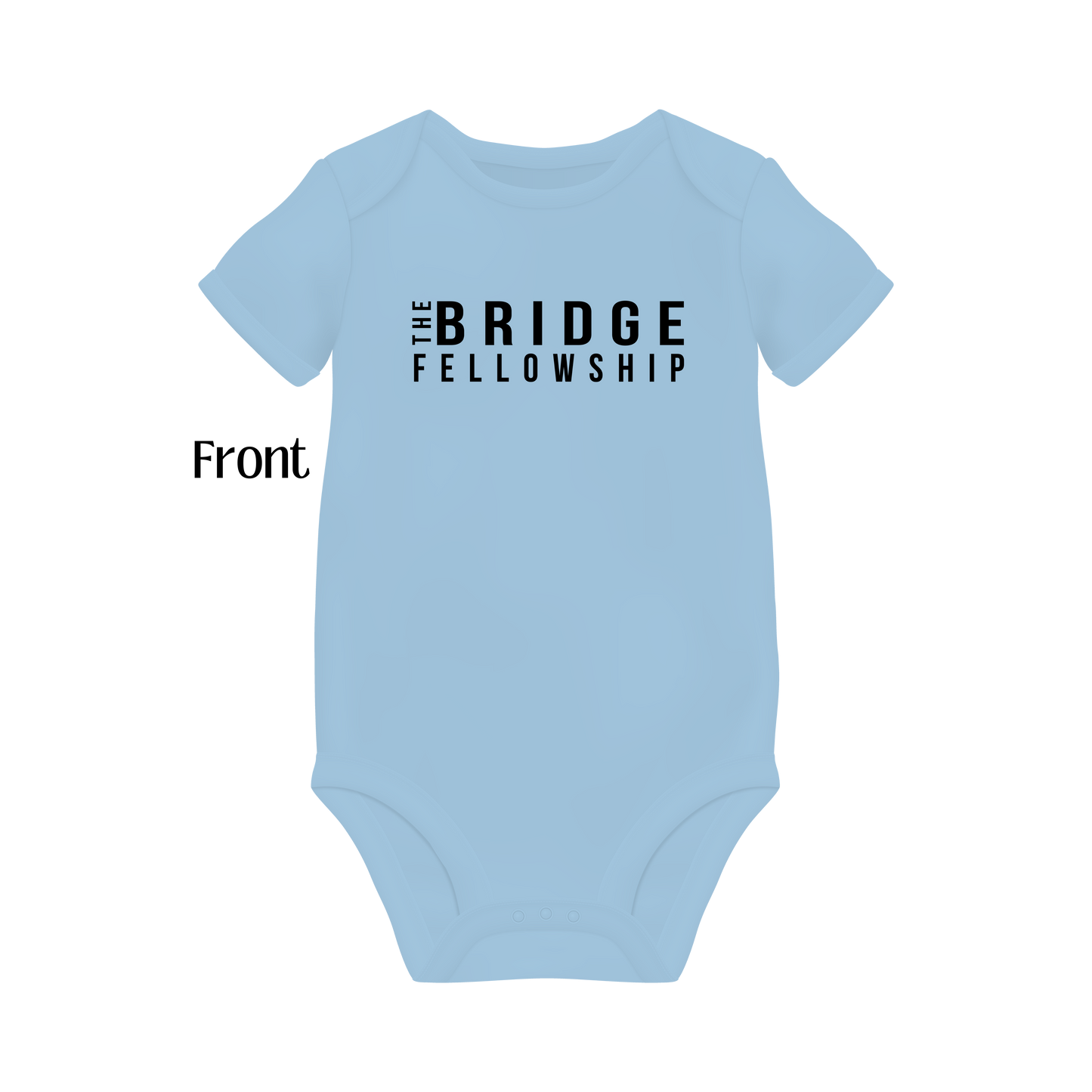 The Bridge Fellowship Long Logo Onesie