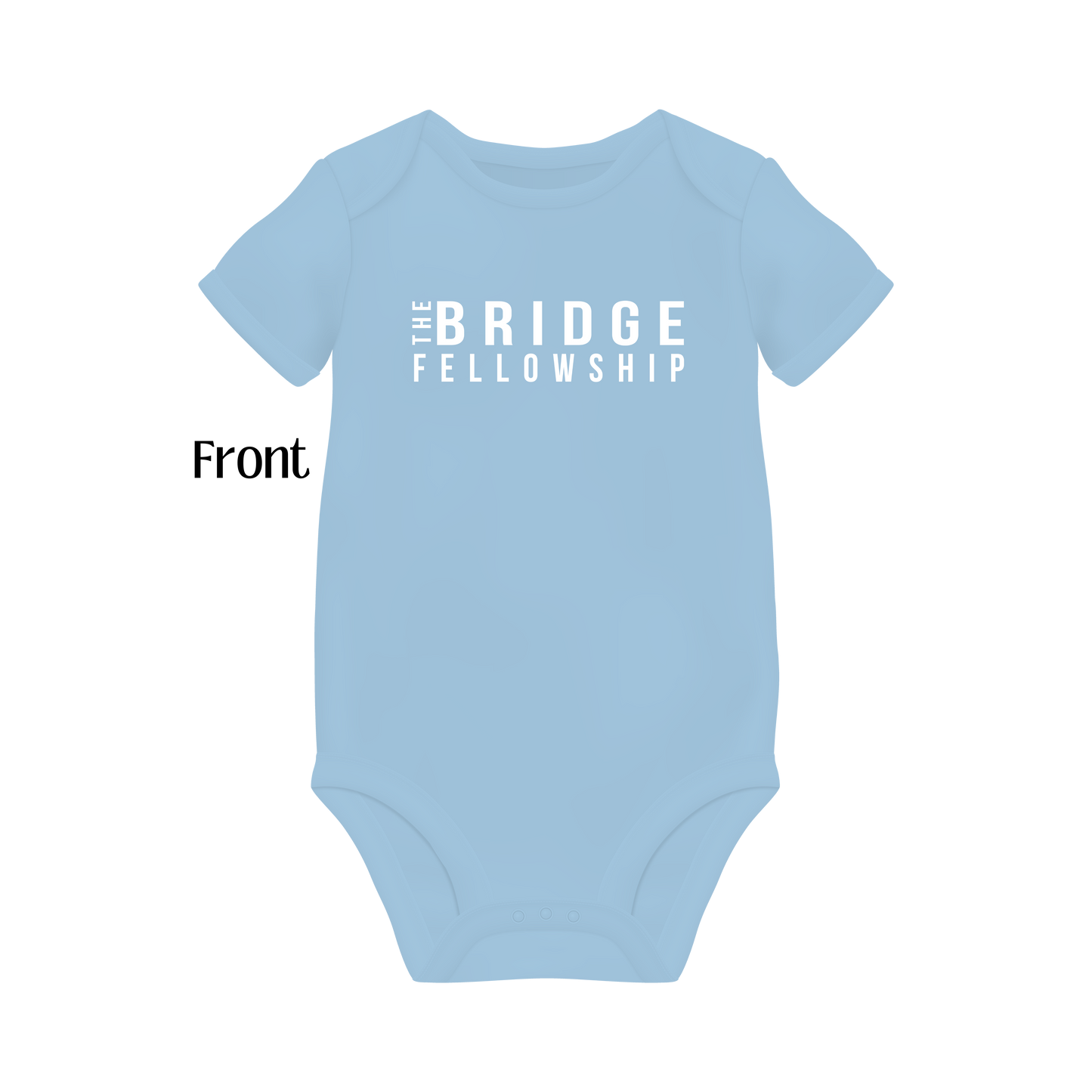 The Bridge Fellowship Long Logo Onesie